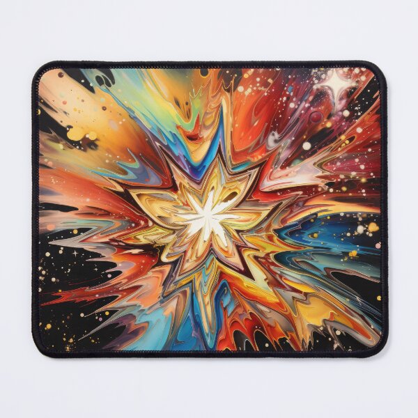 Item preview, Explore "Simplistic & Minimalistic Star Collision Art" designed and sold by ArtificialGenes.