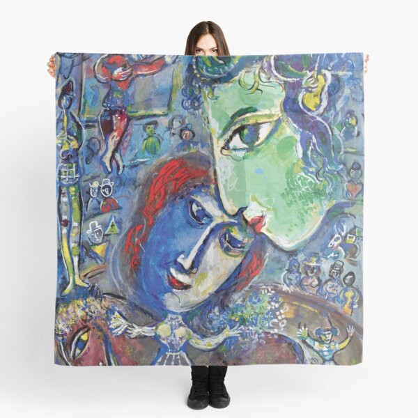 Item preview, marc chagall paintings marc chagall artwork marc chagall city blue designed and sold by Rayscompany.
