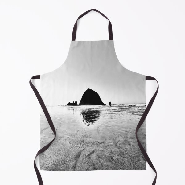 Item preview, Haystack Rock in Black and White designed and sold by Ortwork.