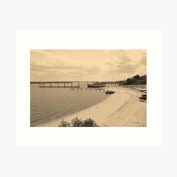 Item preview, St. Augustine, Florida --- Coastline designed and sold by Karl F Davis.