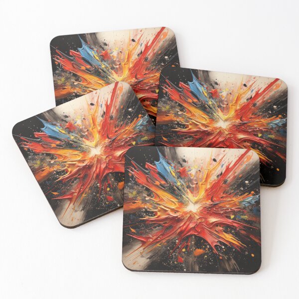 Item preview, Explore "Simplistic & Minimalistic Star Collision Art" designed and sold by ArtificialGenes.