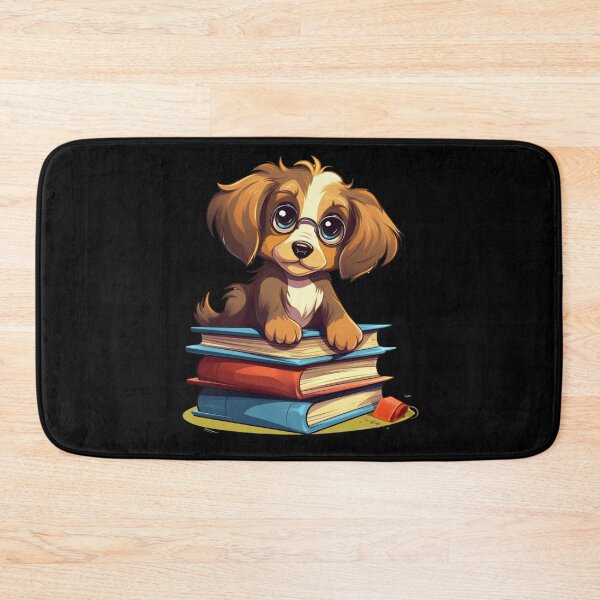 Item preview, My Cute Dog Reading. Nice Gift For Lovers Of Books And Dogs. designed and sold by LuNkyRose.