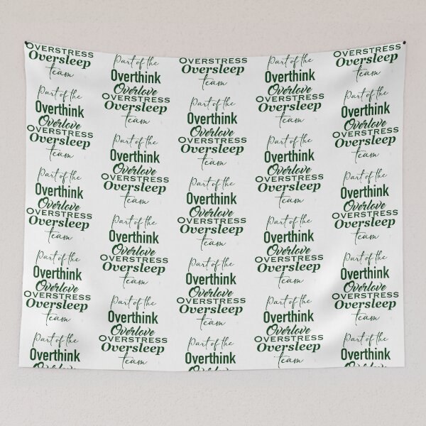 Item preview, Part of the Over Team - Green designed and sold by TeaLimeTwo.