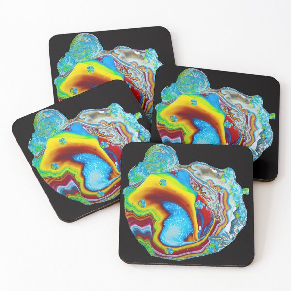 Item preview, Liquid Rainbow Color Vortex - Acrylic Paint Pour  designed and sold by Amy  Grover.