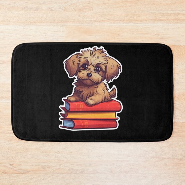 Item preview, My Cute Dog Reading. Nice Gift For Lovers Of Books And Dogs. designed and sold by LuNkyRose.