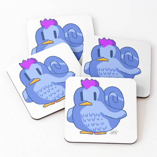 Item preview, Blue Chicken - Stardew Valley designed and sold by MusicalNomad.