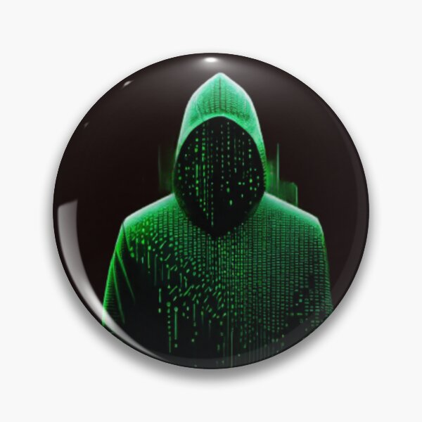 Artikelvorschau, Silhouette, Von, A, Mit Kapuze, Hacker entworfen und verkauft von vuslatmedia.