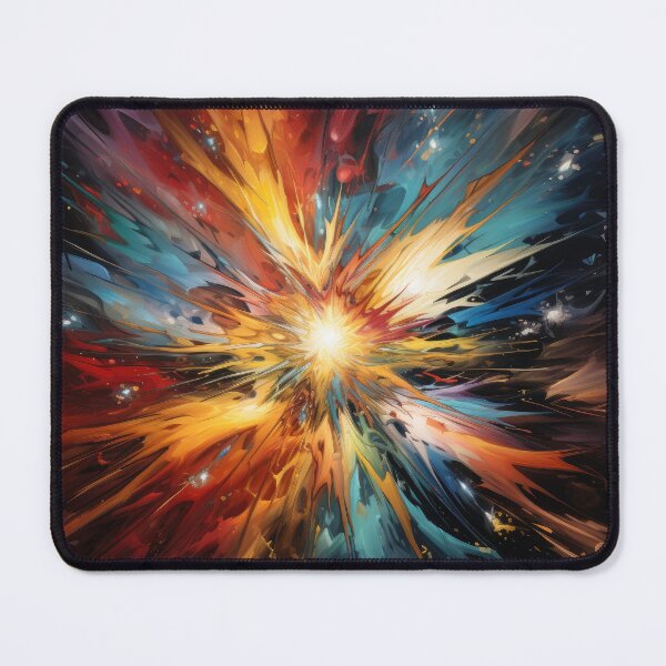 Item preview, Explore "Simplistic & Minimalistic Star Collision Art" designed and sold by ArtificialGenes.