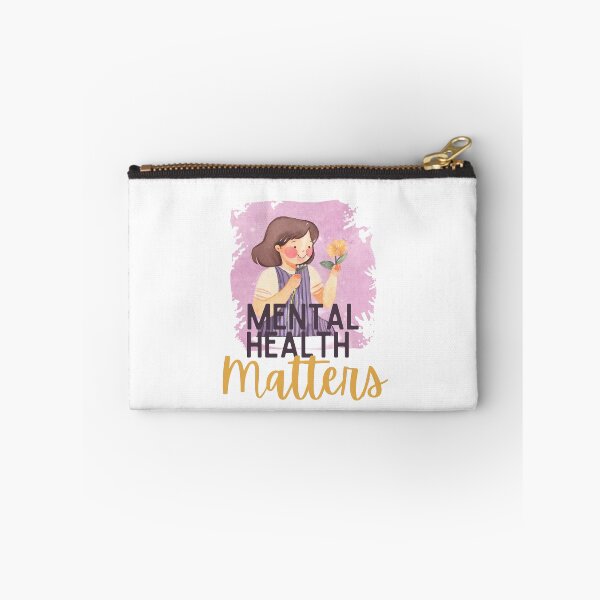 Item preview, mental health matters flower girl - Watercolor Illustration designed and sold by PixelBadBunny.