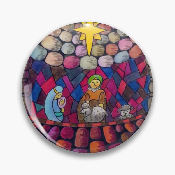Item preview, 792 - WHIMSICAL NATIVITY DESIGN - DAVE EDWARDS - COLOURED PENCILS - 2023 designed and sold by BLYTHART.