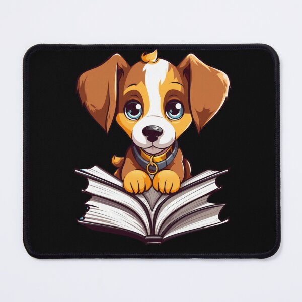 Item preview, My Smart Dog Reading. Nice Gift For Lovers Of Books And Dogs. designed and sold by LuNkyRose.