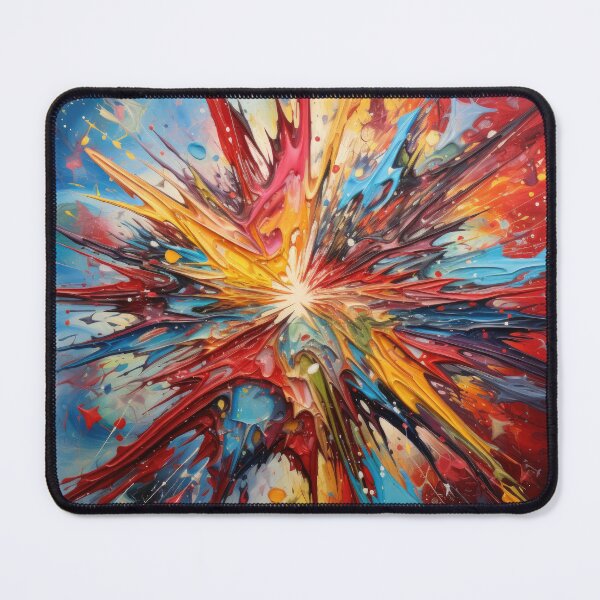 Item preview, Explore "Simplistic & Minimalistic Star Collision Art" designed and sold by ArtificialGenes.