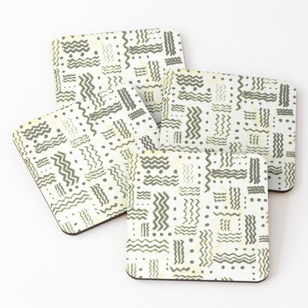 Item preview, Zigzags and dots pattern designed and sold by Visual Arts Dominika Cybuch.