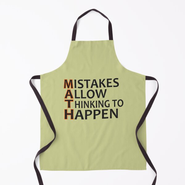 Item preview, Mistakes allow thinking to happen funny math  designed and sold by ozdilh.