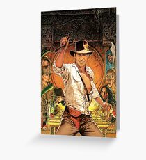 Raiders of the Lost Ark Greeting Card