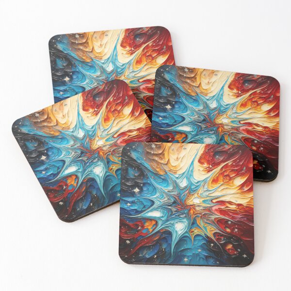 Item preview, Explore "Simplistic & Minimalistic Star Collision Art" designed and sold by ArtificialGenes.
