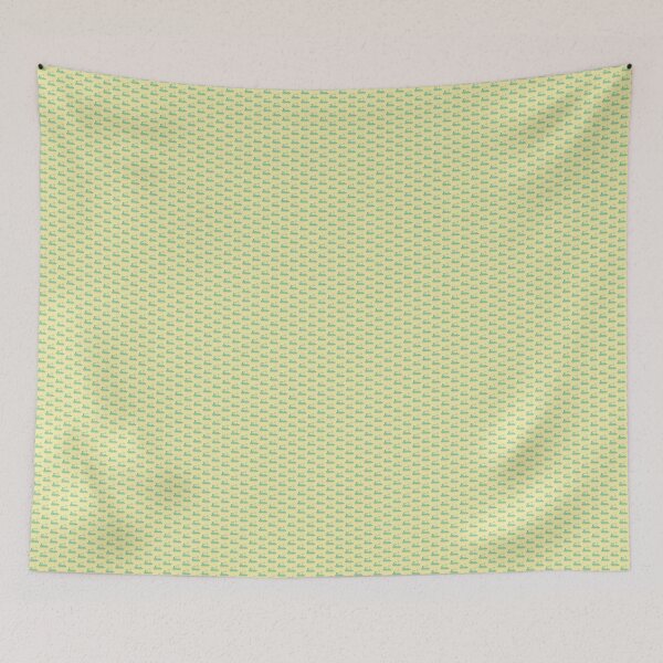 Item preview, Sunny Pontoon Lake Boat Pastel Yellow Teal Turquoise   designed and sold by ChristinasMess.