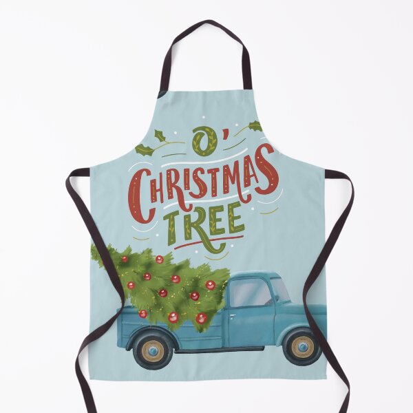Item preview, O' Christmas Tree Blue Farm Truck! designed and sold by TidyKitchenInc.