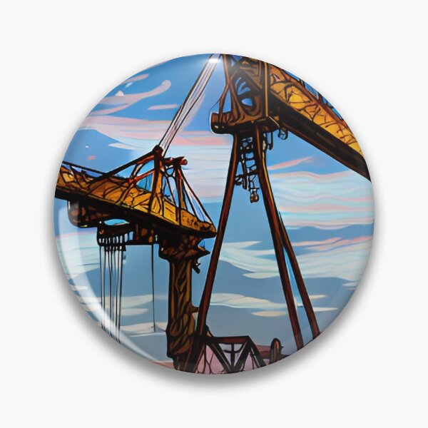 Item preview, Belfast Landmark - Harland and Wolff - Sampson and Goliath Cranes designed and sold by Bright-Moonrise.