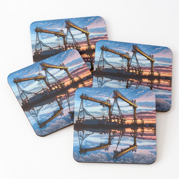 Item preview, Belfast Landmark - Harland and Wolff - Sampson and Goliath Cranes designed and sold by Bright-Moonrise.