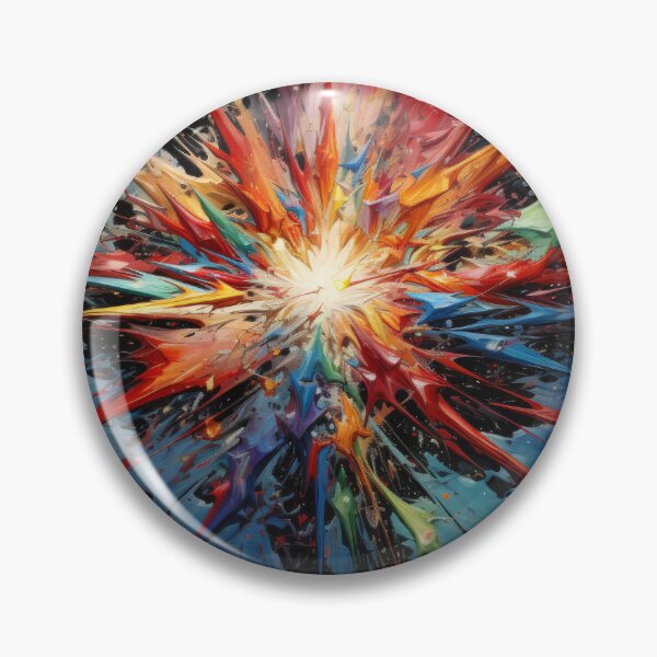 Item preview, Explore "Simplistic & Minimalistic Star Collision Art" designed and sold by ArtificialGenes.