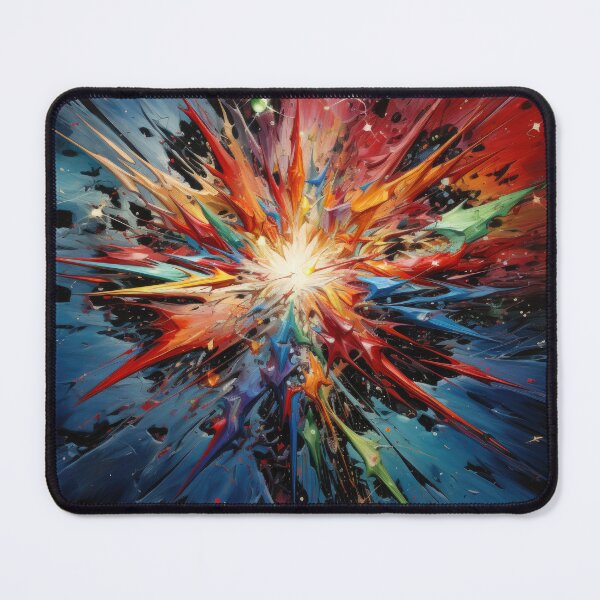 Item preview, Explore "Simplistic & Minimalistic Star Collision Art" designed and sold by ArtificialGenes.