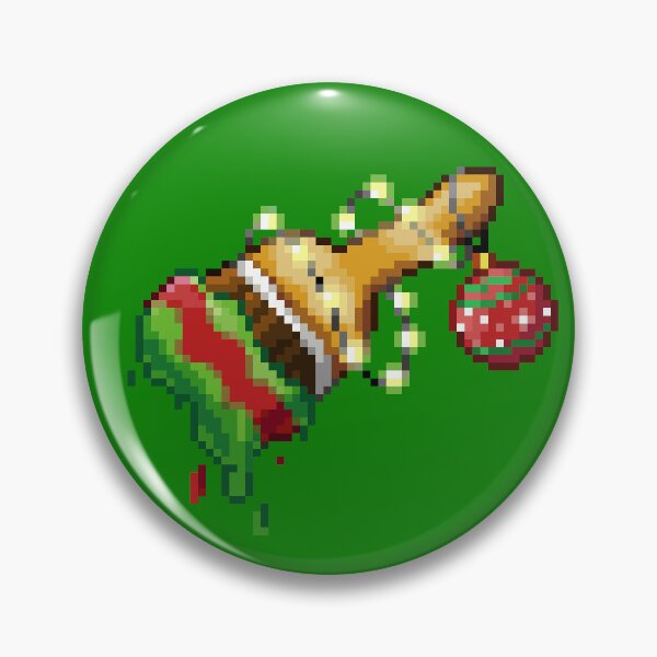 Item preview, Neopet Christmas Paint Brush Pixel Art designed and sold by AyrosArts.
