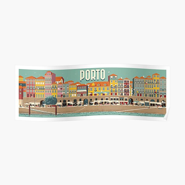 Travel Posters - Porto Portugal Poster