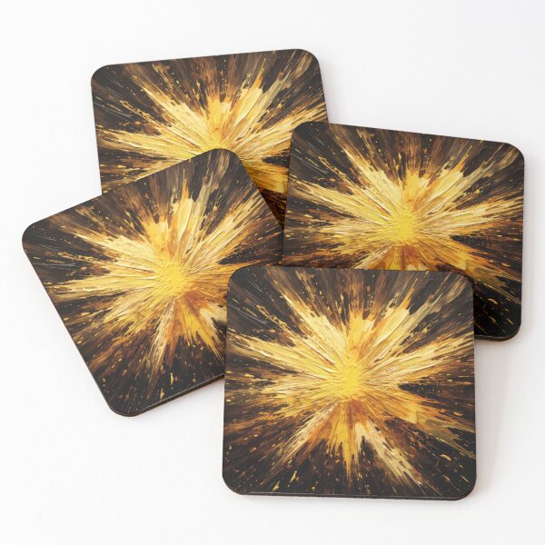Item preview, Explore "Simplistic & Minimalistic Star Collision Art" designed and sold by ArtificialGenes.