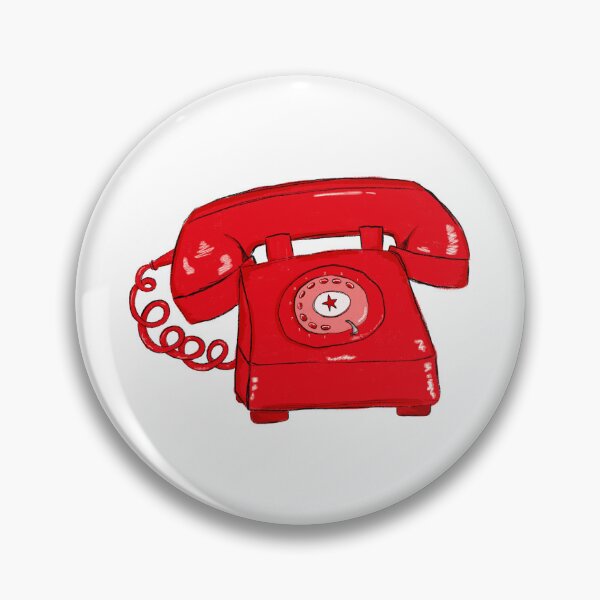 Item preview, Red Rotary Phone designed and sold by GraceMakes03.
