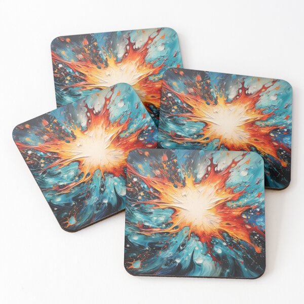 Item preview, Explore "Simplistic & Minimalistic Star Collision Art" designed and sold by ArtificialGenes.