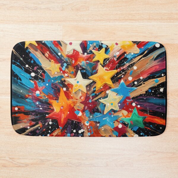Item preview, Explore "Simplistic & Minimalistic Star Collision Art" designed and sold by ArtificialGenes.