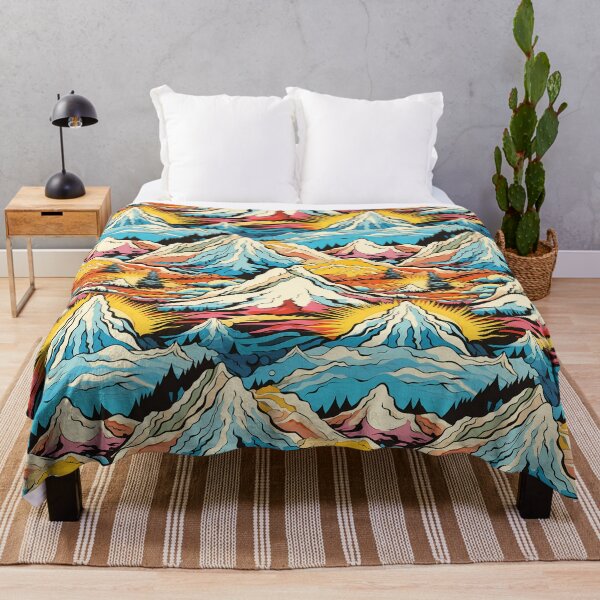Item preview, Comic Book Pop Art "Mystic Mountains" #2 designed and sold by CareToCanvas.