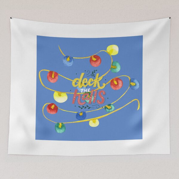 Item preview, Deck the Halls Christmas String of Lights! designed and sold by TidyKitchenInc.