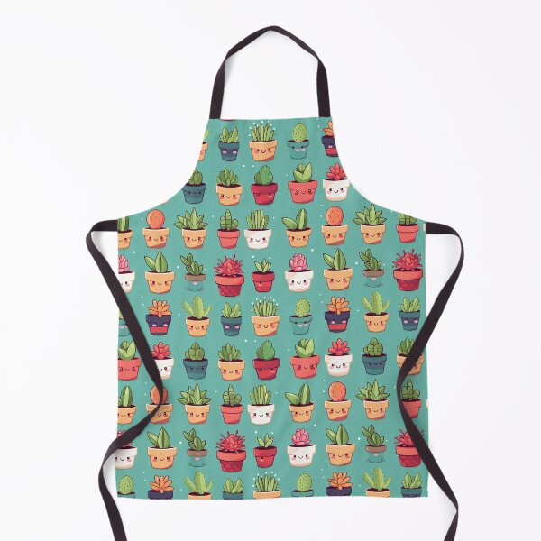 Item preview, Cute Kawaii Style House Plants #3 designed and sold by CareToCanvas.