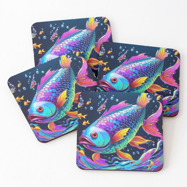 Item preview, Great big rainbow fish designed and sold by Zozzalicious.