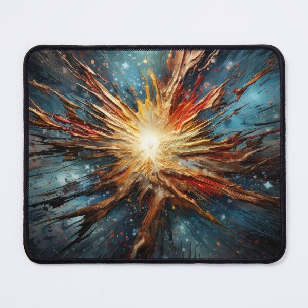 Item preview, Explore "Simplistic & Minimalistic Star Collision Art" designed and sold by ArtificialGenes.