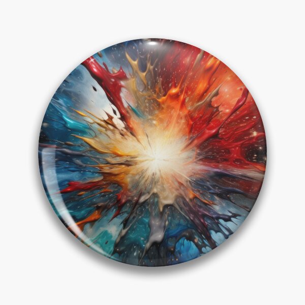 Item preview, Explore "Simplistic & Minimalistic Star Collision Art" designed and sold by ArtificialGenes.