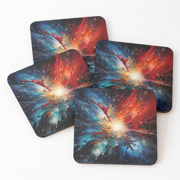 Item preview, Explore "Simplistic & Minimalistic Star Collision Art" designed and sold by ArtificialGenes.