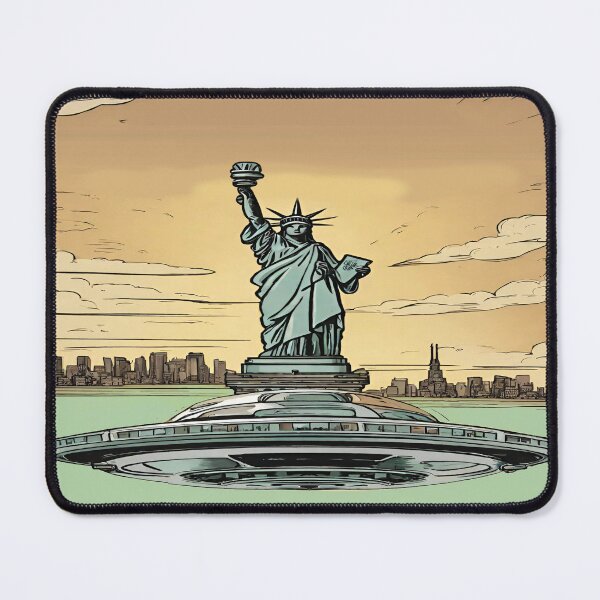Item preview, Statue of Liberty UFO designed and sold by AngelaGGTZ.