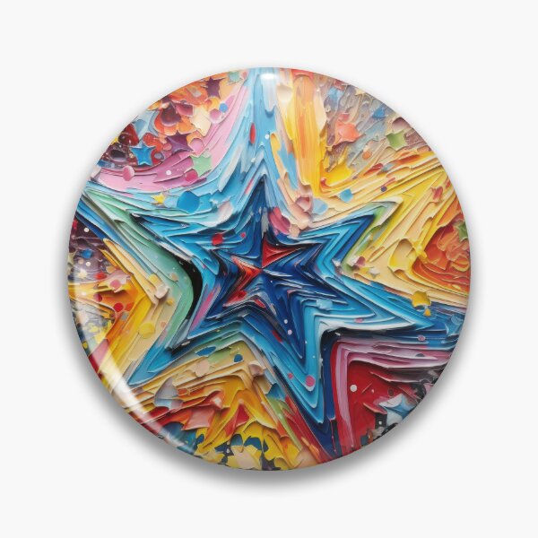 Item preview, Explore "Simplistic & Minimalistic Star Collision Art" designed and sold by ArtificialGenes.