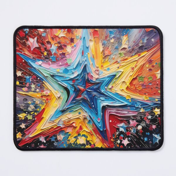 Item preview, Explore "Simplistic & Minimalistic Star Collision Art" designed and sold by ArtificialGenes.
