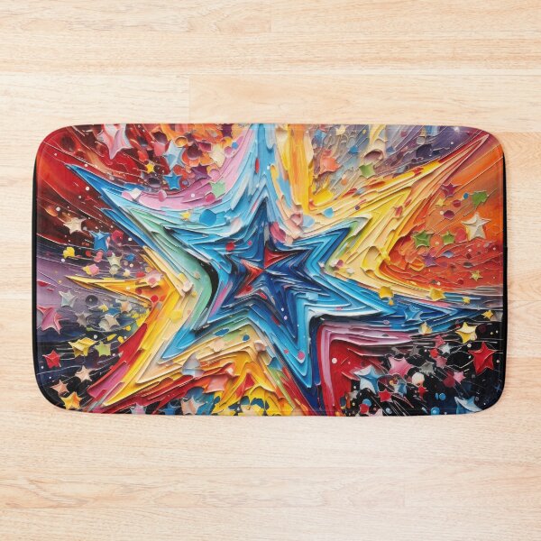 Item preview, Explore "Simplistic & Minimalistic Star Collision Art" designed and sold by ArtificialGenes.
