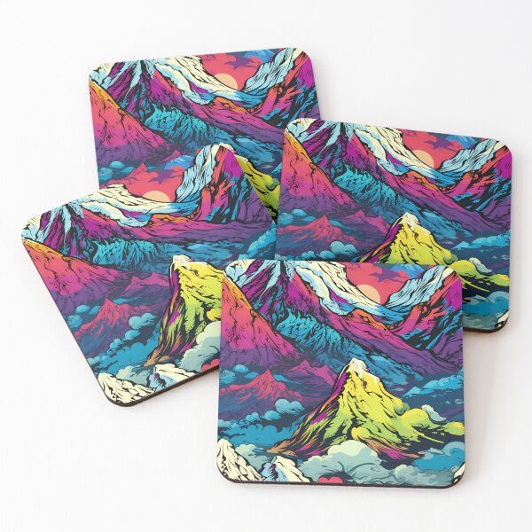 Item preview, Comic Book Pop Art "Mystic Mountains" #5 designed and sold by CareToCanvas.