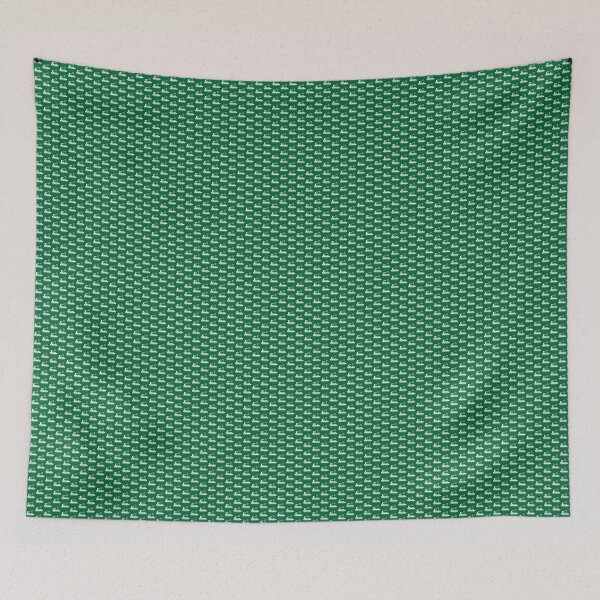Item preview, Sunny Pontoon Lake Boat Green Emerald designed and sold by ChristinasMess.