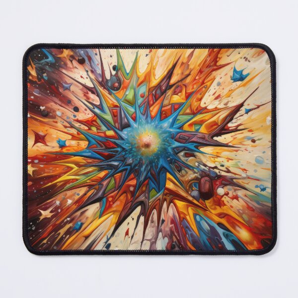 Item preview, Explore "Simplistic & Minimalistic Star Collision Art" designed and sold by ArtificialGenes.