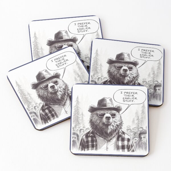 Item preview, I prefer their earlier stuff - Hipster bear designed and sold by FunnehGacha.