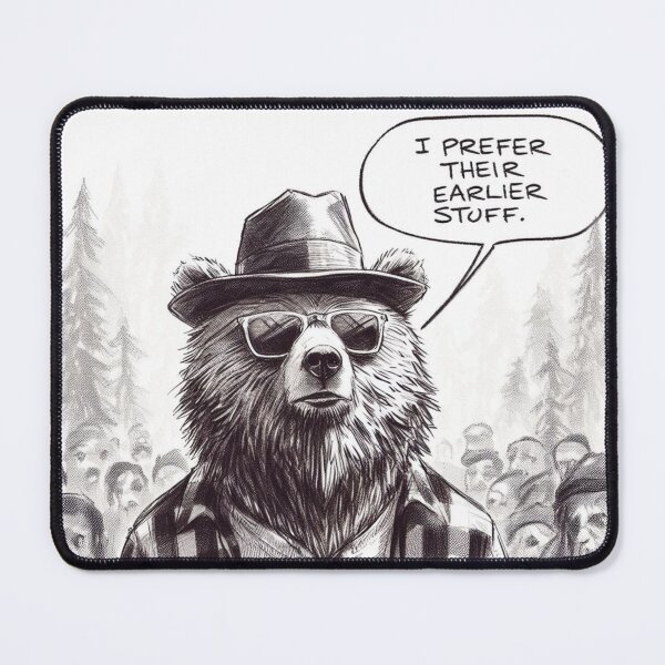 Item preview, I prefer their earlier stuff - Hipster bear designed and sold by FunnehGacha.