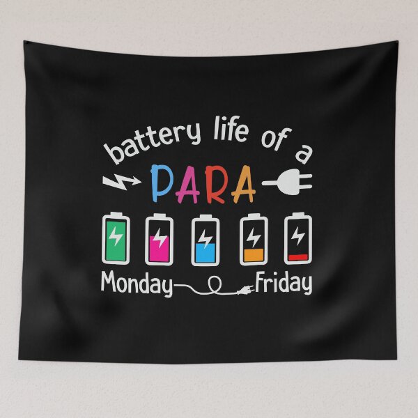 Item preview, Battery Life Of A Para Teachers Aide Special Ed designed and sold by ArtMeetsPizza.