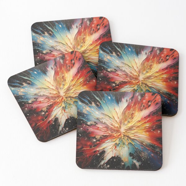 Item preview, Explore "Simplistic & Minimalistic Star Collision Art" designed and sold by ArtificialGenes.